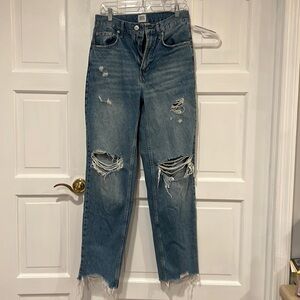BDG High rise ripped jeans